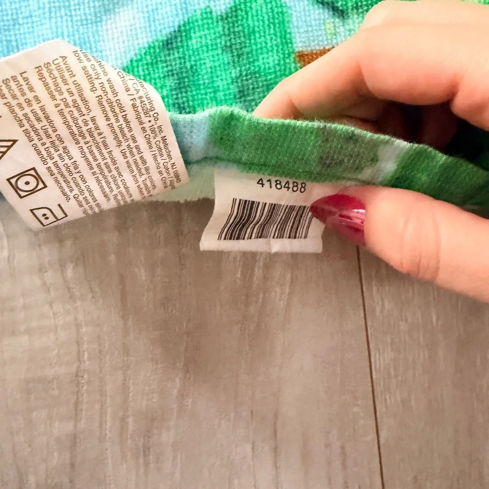 Animal Crossing Super Soft Cotton Beach and Bath Towel